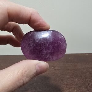 Amethyst Crystal Palmstone
